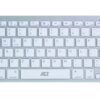 ACT AC5600 | Toetsenbord | Bluetooth | QWERTY US International | Wit