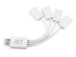 ACT AC6210 | Interface Hub | USB 3.2 Gen 1 (3.1 Gen 1) Type-A | 480 Mbit/s | Wit