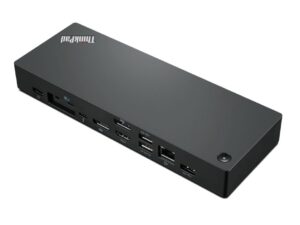 Lenovo ThinkPad Universal Dock | Thunderbolt 4 | Bedraad | Zwart