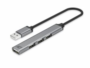 ACT AC6225 | USB 2.0 Interface Hub | 480 Mbit/s | Grijs