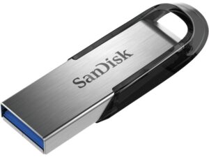 SanDisk Ultra Flair | 32GB USB-A 3.2 Flash Drive | Zwart/Zilver