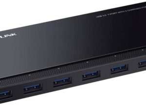 TP-LINK UH720 | USB 3.2 Gen 1 (3.1 Gen 1) Micro-B Hub | 5000 Mbit/s | Zwart