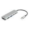 ACT AC7072 USB-C Hub 3.0 | 2x USB-A & 2x USB-C Poorten | 5 Gbps | Aluminium Behuizing | 12 cm Kabel