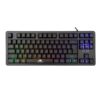 Baracuda KRILL RGB | Tenkeyless Bedraad Gaming Toetsenbord | QWERTY | Zwart