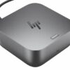 HP Thunderbolt 4 100W G6 Dock | Thunderbolt 4 Dockingstation | Tot 100W Power Delivery | 2.5Gb Ethernet