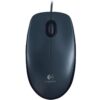 Logitech M90 | Bekabelde Muis | Links- en Rechtshandig | USB-A | 1000 DPI | Zwart