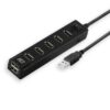 ACT AC6215 | USB 2.0 Interface Hub | 480 Mbps | Zwart