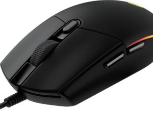 Logitech G203 LIGHTSYNC | Bedrade Gaming Muis | Links- en Rechtshandig | USB-A | 8.000 DPI | Zwart