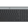 Logitech MK470 Slim Combo | Draadloos Toetsenbord en Muis | QWERTY US International | Grafiet | RETURNED